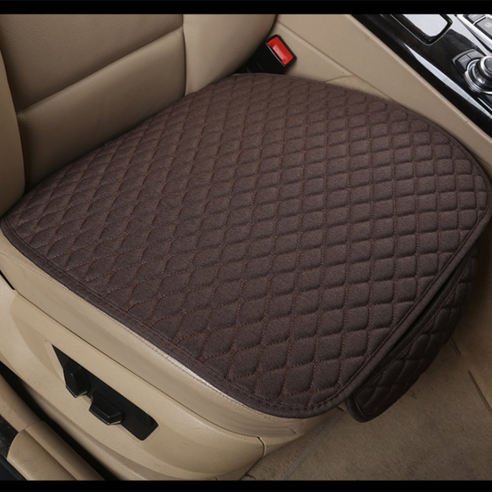 Universal Car Seat Cushion AntiSlip Flax Pad, Comfortable Cool Down