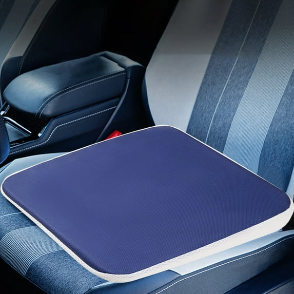 Universal Car Seat Cushion, Four-Season Sloping Height Cushion with 8cm Elevation, Soft Leather, Non-Slip, Breathable, Easy Installation for All Car Models
