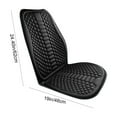 thumbnail image 1 of Universal Car Seat Cushion with Cooling Ice Silk Fabric for Summer Driving Comfort and Pressure Relief, 1 of 8