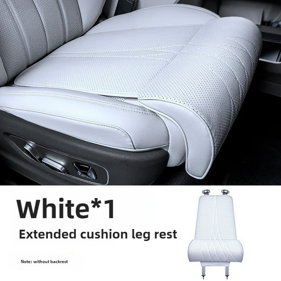 Universal Car Seat Leg Support Extender, Memory Foam Cushion with Suede Cover for Driver Comfort