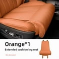 thumbnail image 1 of Universal Car Seat Leg Support Extender, Memory Foam Cushion with Suede Cover for Driver Comfort, 1 of 7