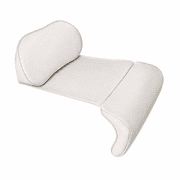 Universal Car Seat Leg Support Extension - Memory Foam Thigh Support Cushion with Integrated Lumbar Support - Ergonomic Seat Extender for Long Distance Driving - Breathable All-Season Comfort