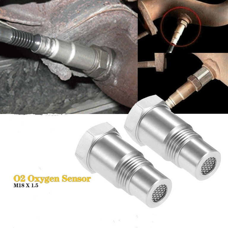 Universal Auto 90 Grad Sauerstoffsensor Adapter Check Engine Light M18 *  1,5 O2 Sensor Spacer Mit Mini Katalysator Von 20,95 €