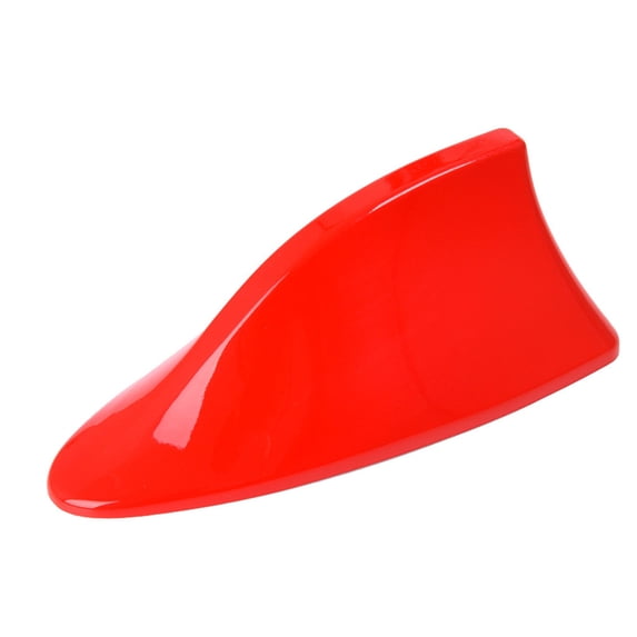 Universal Car Shark Fin Antenna FM AM Radio Signal Booster Replacement Decorative Trim Accessory for Vehicle Enhancement