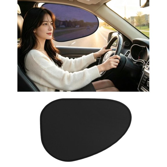 Universal Car Side Window Sun Shades | Gel Electrostatic UV Protection Sunshade for Sedan Suv Truck Commuting Road Trip Privacy Driving Accessory