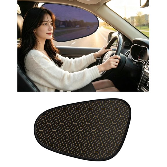 Universal Car Side Window Sun Shades | Gel Electrostatic UV Protection Sunshade for Sedan Suv Truck Commuting Road Trip Privacy Driving Accessory