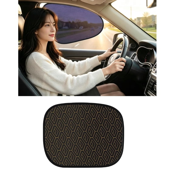 Universal Car Side Window Sun Shades | Gel Electrostatic UV Protection Sunshade for Sedan Suv Truck Commuting Road Trip Privacy Driving Accessory