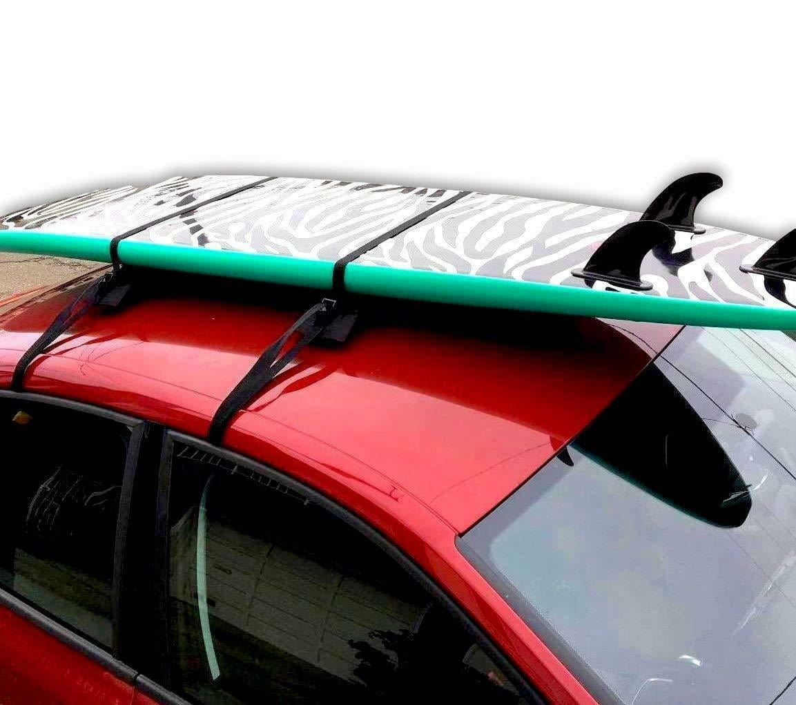 Universal Car Soft Roof Rack Luggage Carrier Surfboard Paddle Board