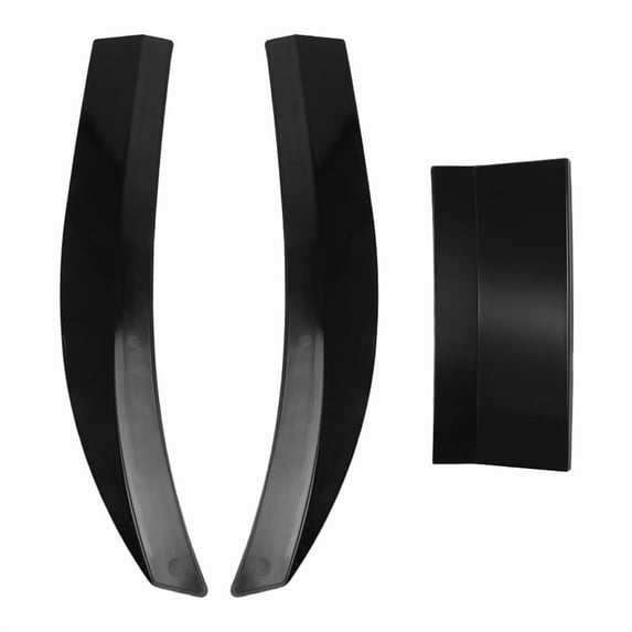 Universal Car Spoiler, Adjustable Rear Trunk Spoiler Lip Roof Tail Wing Accessories, Black