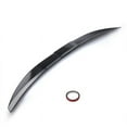 thumbnail image 1 of Universal Car Spoiler, Adjustable Rear Trunk Spoiler Lip Roof Tail Wing Accessories, Carbon Fiber, 1 of 7