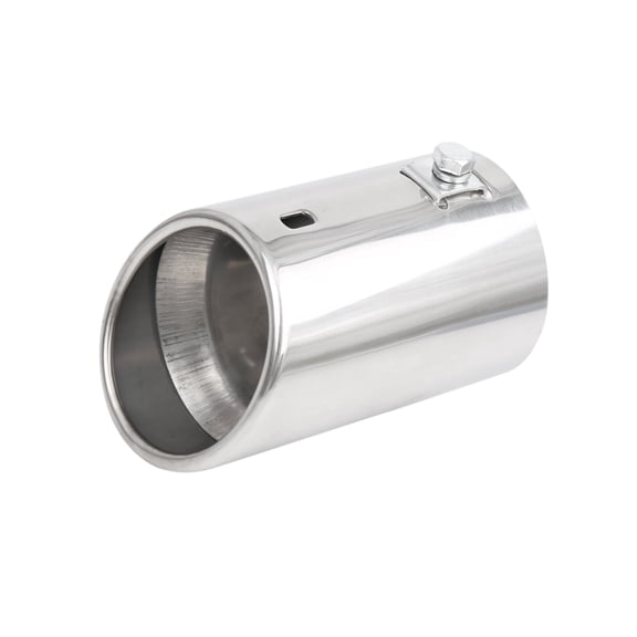 Universal Car Stainless Steel Chrome Exhaust Rear Tail Muffler Tip Pipe