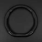 Universal Car Steering Wheel Cover, Carbon Fiber Leather, 3D Anti-Slip Stylish Car Accessory