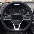 thumbnail image 1 of Universal Car Steering Wheel Cover, Washable Non-Slip Comfortable Soft Breathable Silicone Grip Cover, 1 of 8