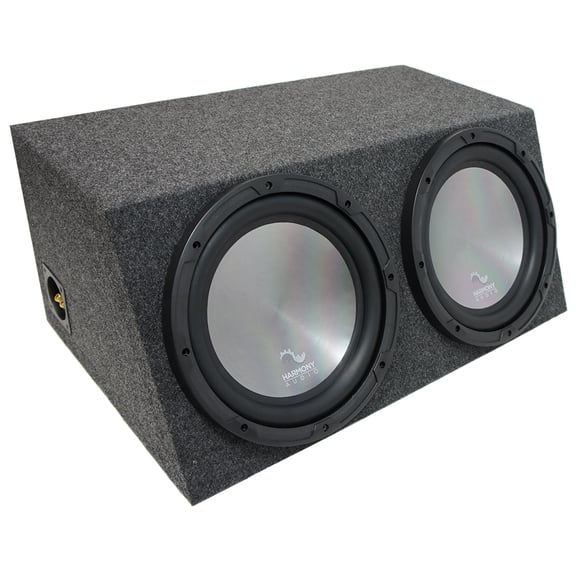 Universal Car Stereo Hatchback Sealed Dual 15" Harmony A152 Sub Box Enclosure