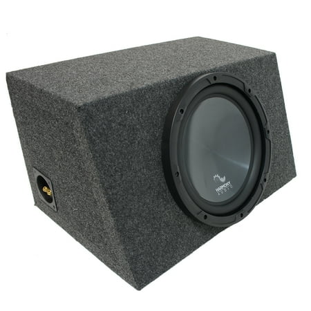 Universal Car Stereo Hatchback Sealed Single 10" Harmony R104 Sub Box Enclosure