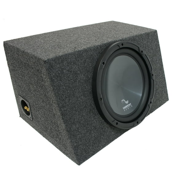 Universal Car Stereo Hatchback Sealed Single 10" Harmony R104 Sub Box Enclosure