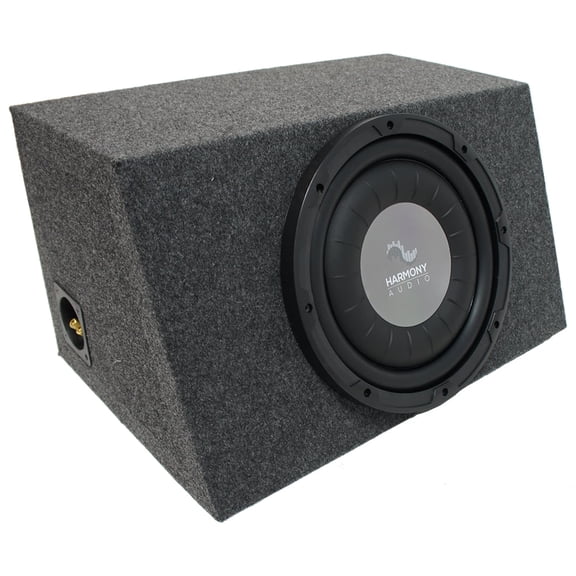 Universal Car Stereo Hatchback Sealed Single 12" Harmony F124 Sub Box Enclosure