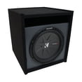 thumbnail image 1 of Universal Car Stereo Paintable Ported 10" Kicker CompR CWR10 Sub Box - 2 Ohm, 1 of 4