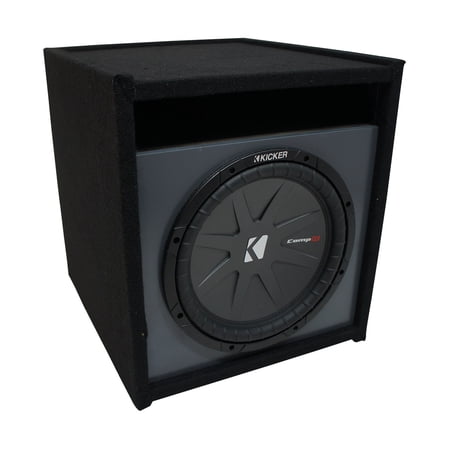 Universal Car Stereo Paintable Ported 15" Kicker CompR CWR15 Sub Box - 2 Ohm