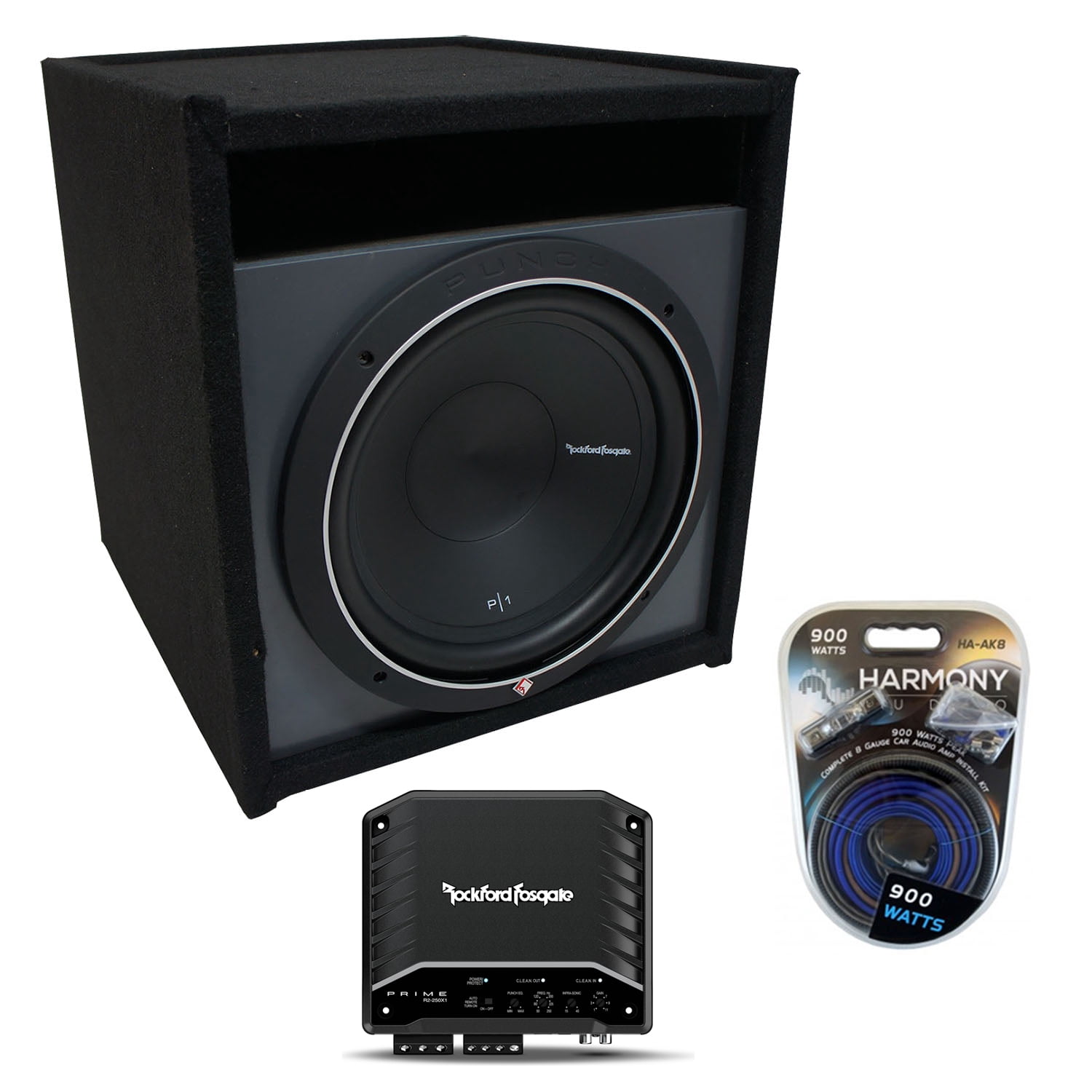 Universal Car Stereo Paintable Ported 15