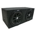 thumbnail image 1 of Universal Car Stereo Rearfire Sealed Dual 15" Kicker Comp C15 Sub Box 2 Ohm, 1 of 5