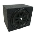 thumbnail image 1 of Universal Car Stereo Rearfire Sealed Single 15 Kicker Comp C15 Sub Box 4 Ohm, 1 of 5