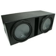 thumbnail image 1 of Universal Car Stereo Rhino Coated Ported Dual 15" Harmony R154 Sub Box Enclosure, 1 of 3