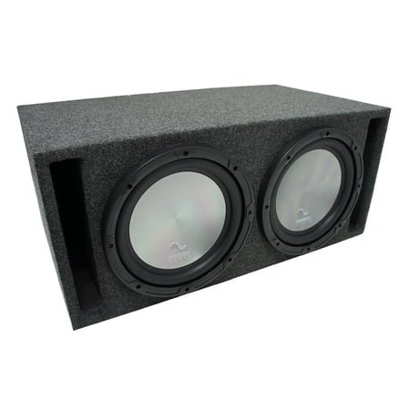 Universal Car Stereo Slotted S Port Dual 15" Harmony A152 Sub Box Enclosure