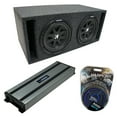 thumbnail image 1 of Universal Car Stereo Slotted S Port Dual 15 Kicker Comp C15 Sub Box HA-A1500.1, 1 of 2