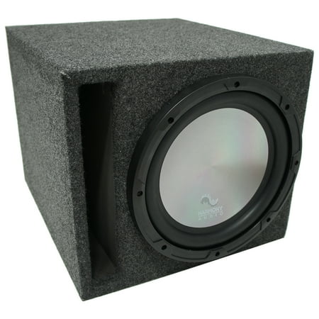 Universal Car Stereo Slotted S Port Single 15" Harmony A152 Sub Box Enclosure
