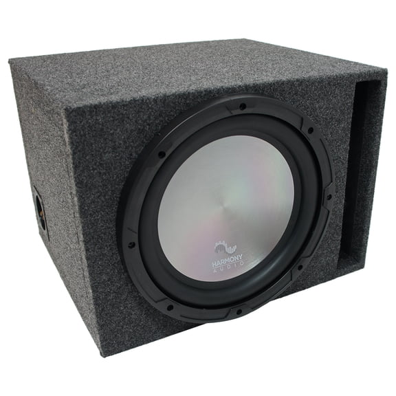 Universal Car Stereo Vented Port Single 12" Harmony Audio A122 Sub Box Enclosure