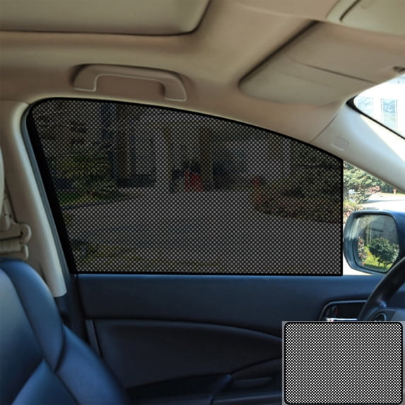 Universal Car Sunshade Stickers, Electrostatic Window Tint Film for Heat Insulation & UV Protection, Static Cling Sun Shade for Auto & Home, Reusable Cuttable Sunscreen for Windshield Side Windows