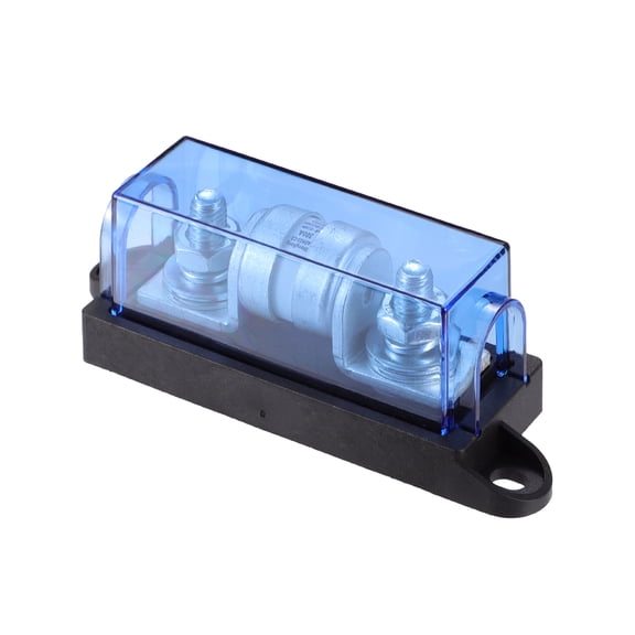Universal Car Truck SUV Marine Boats DC250V Fuse Block 300A Class T Fuse Holder with 300 Amp Plastic, Metal