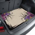thumbnail image 1 of Universal Car Trunk Mat 29"x39", Halloween Waterproof Cargo Liner, Non-Slip Durability Cargo Mat, Fall Farmhouse Spooky Branches Flowers Beige All Weather Rear Trunk Protector for Car SUV, 1 of 9