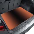 thumbnail image 1 of Universal Car Trunk Mat 29"x39", Orange Black Ombre Waterproof Cargo Liner, Non-Slip Durability Cargo Mat, Modern Gradient Abstract Art All Weather Rear Trunk Protector for Car SUV, 1 of 9