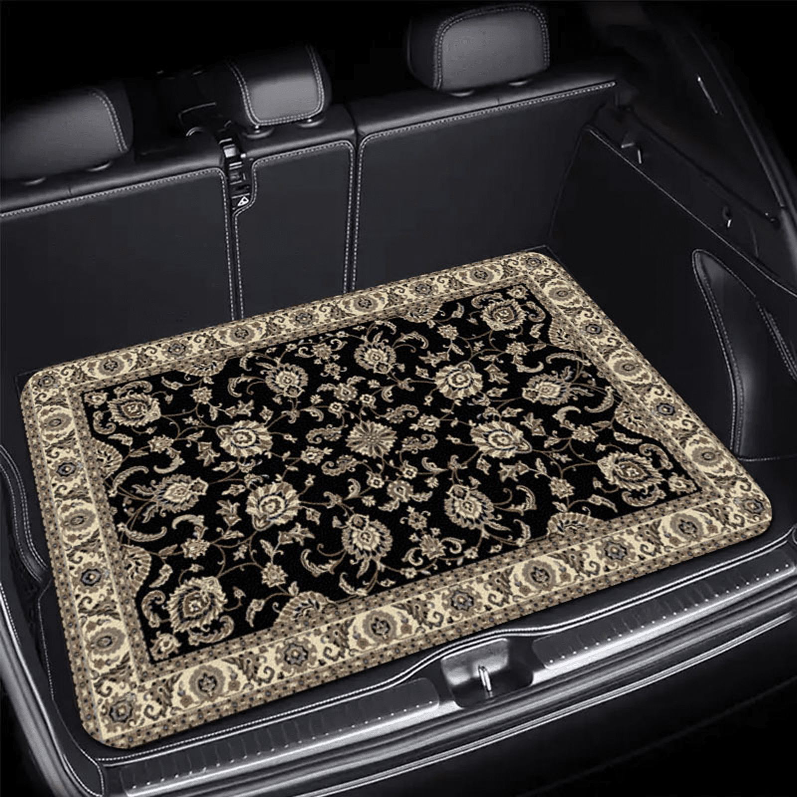 Universal Car Trunk Mat with Non‑Slip Backing, Easy-Clean Surface，Wear ...
