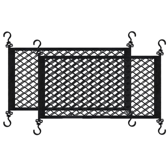 Universal Car Trunk Net Elastic Luggage Net Cargo Organizer Storage Nylon Mesh Nets Stretchable 11.8 X 27.56