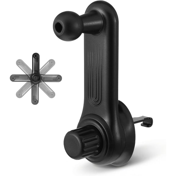 Universal Car Vent Clip for Car Mount Cars Phone Holder Mount with 17mm Ball 360 Degree Rotatable Swing Arm and Adjustable Hook Air Vent Clip Replacement for Cars Phone Holder