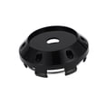 thumbnail image 1 of Universal Car Wheel Center Hub Cap Rim Cover Hub Caps Snap-in Plastic 64.5mm 2.54" OD Gloss Black, 1 of 6