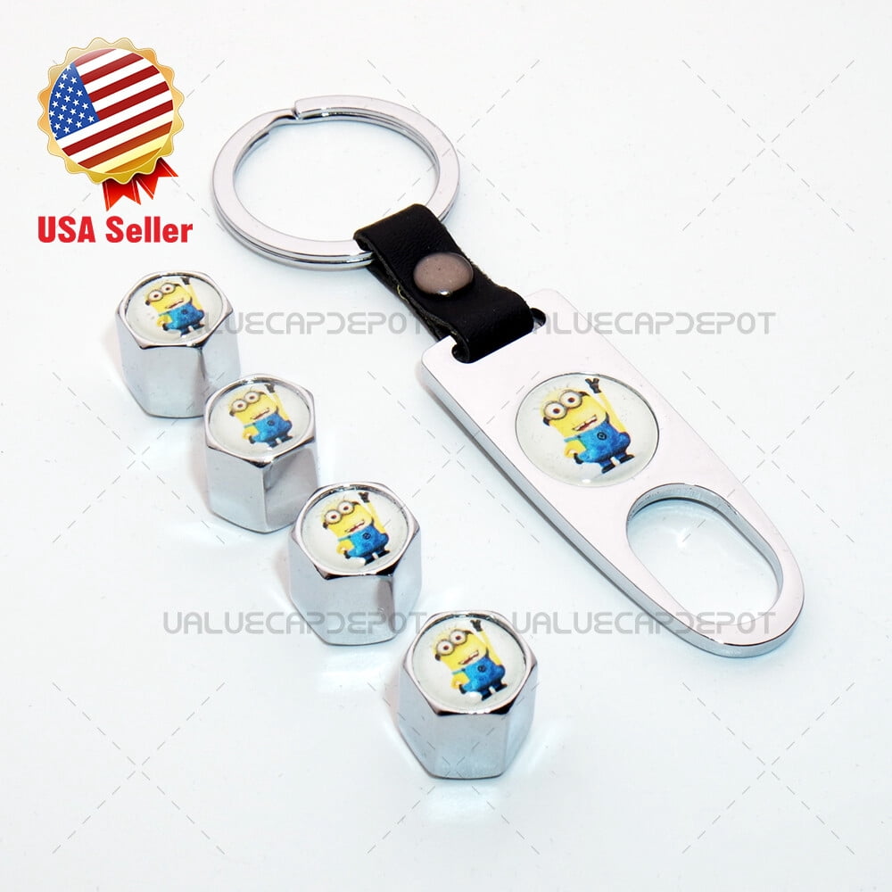Car Tire Valve Dust Stems Air Caps Cover Keychain Accessories The Car Tire Valve Dust Stems Air Caps Cover Keychain Accessories The