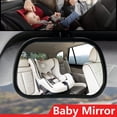thumbnail image 1 of 3.5*2.3*1.1" Universal Car Wide Baby Rear View Mirror Ward Seat Safety Infant Child Toddler, 1 of 8