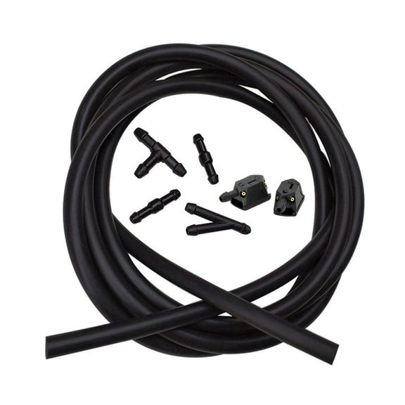 Universal Car Windshield Wiper Washer Squirter Nozzle Spray Jet Kit Fluid Hose