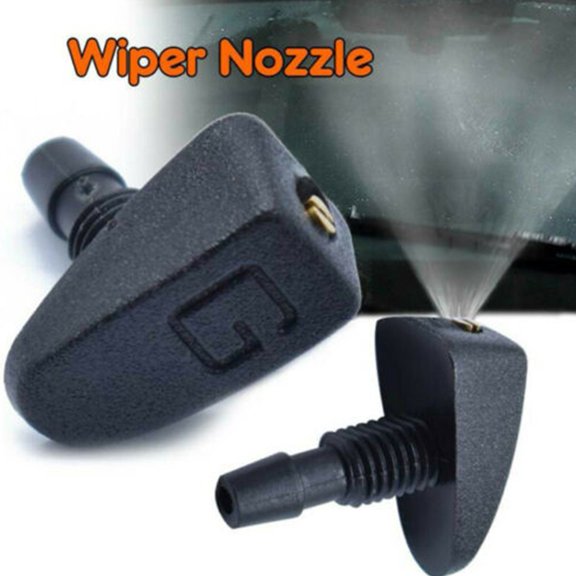 Universal Car Wiper Black Car Front Windshield Fan Nozzle Car Accessories