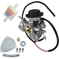 Universal Carburetor Replacement for Yamaha, Kawasaki, Suzuki, Arctic Cat & Hisun ATVs/UTVs, Smooth Idle & Reliable Performance