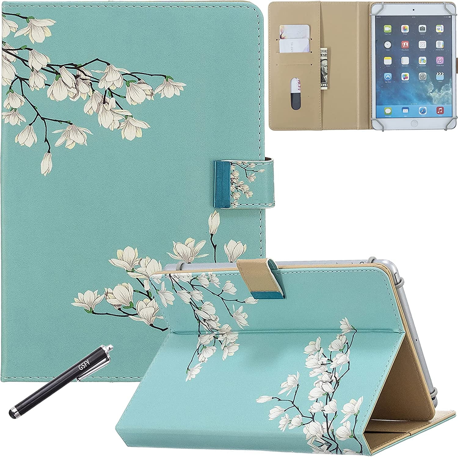 Universal Case for 7.98.5 inch Tablet, GSFY Stand Folio Protective