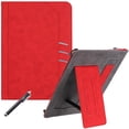 thumbnail image 1 of Universal Case for 7.9-8.7 inch Tablet, GSFY Stand Folio Protective Cover for 7.9/8.0/8.3/8.4/8.7 inch Touchscreen Tablet with Multiple Viewing Angles Document Card Pocket - Red, 1 of 7