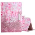 thumbnail image 1 of Universal Case for 7 Inch Tablet - Slim Wallet Stand Case Compatible with Fire 7/ Vankyo MatrixPad Z1 S7/ Haehne Tablet 7"/ Oasis 7/ Samsung Galaxy Tab A,E,3,4 7.0/ Android Tablet 7 Inch (Pink Gold), 1 of 6