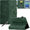 thumbnail image 1 of Universal Case for 9.6-10.5 inch Tablet, GSFY Stand Folio Protective Cover for 9.6/9.7/10/10.1/10.2/10.5 inch Touchscreen Tablet with Multiple Viewing Angles Document Card Pocket - Green Blocks, 1 of 7