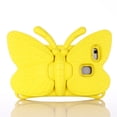 thumbnail image 1 of Universal Case for 8.0 Inch Tablet - Kids Friendly Shockproof Butterfly Wing Kickstand Rugged Light Weight EVA Protective Cover, Yellow, 1 of 2