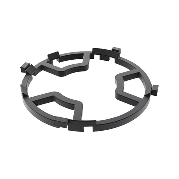 Universal Cast Iron Gas Hob Cover, 10-Serration Anti-Slip Wind Shield,-Saving Cookware Accessory